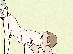 彼は彼の側に彼の石を引っ張って、彼の口と膣を引き裂いた アダルト 動画 女子 向け